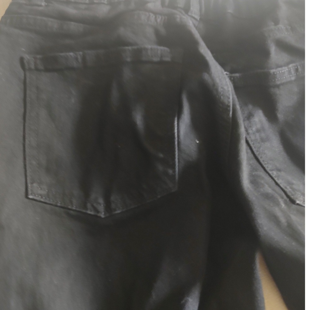 Wonder‎ Nation Boys Black Straight Leg Jeans Size 12 Husky Denim Pants